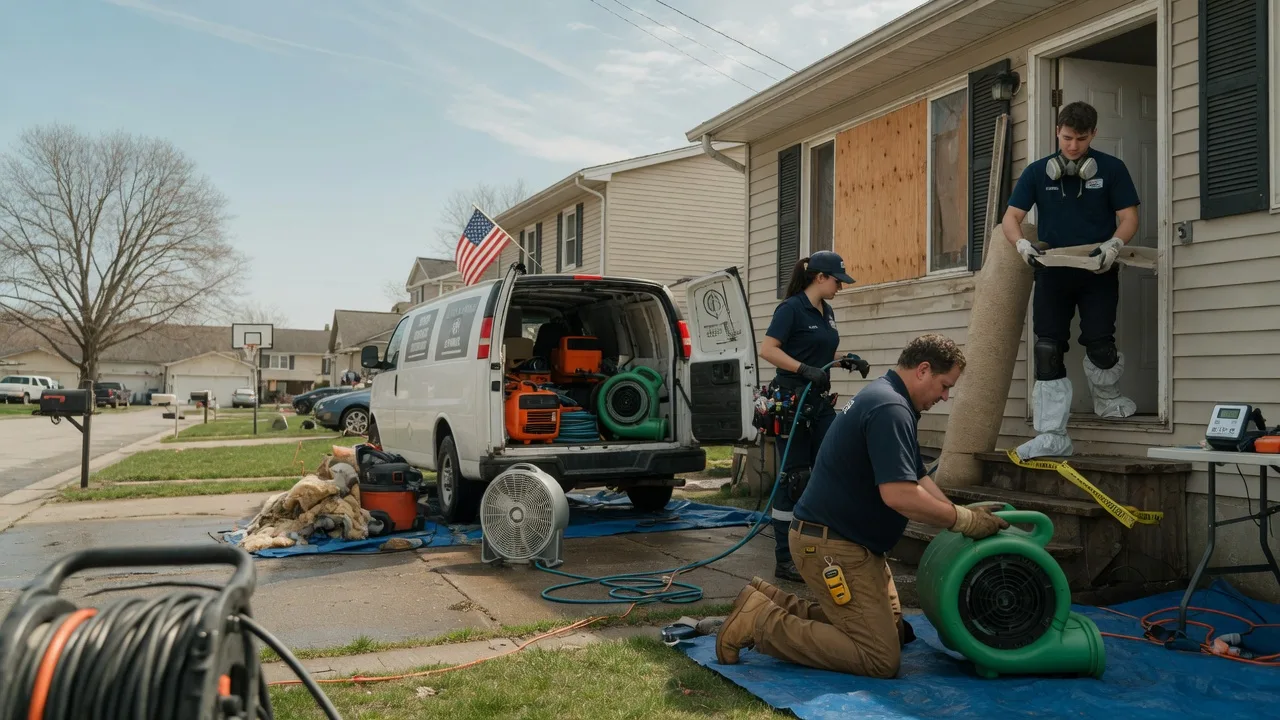 Water Damage Restoration in Lowell, NC near me